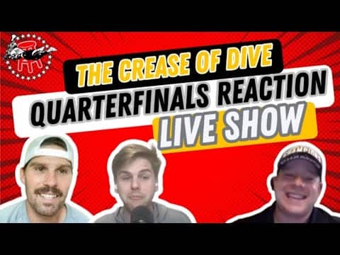 THE CREASE DIVE 5/19 -- QUARTERFINALS REACTION SHOW LIVE