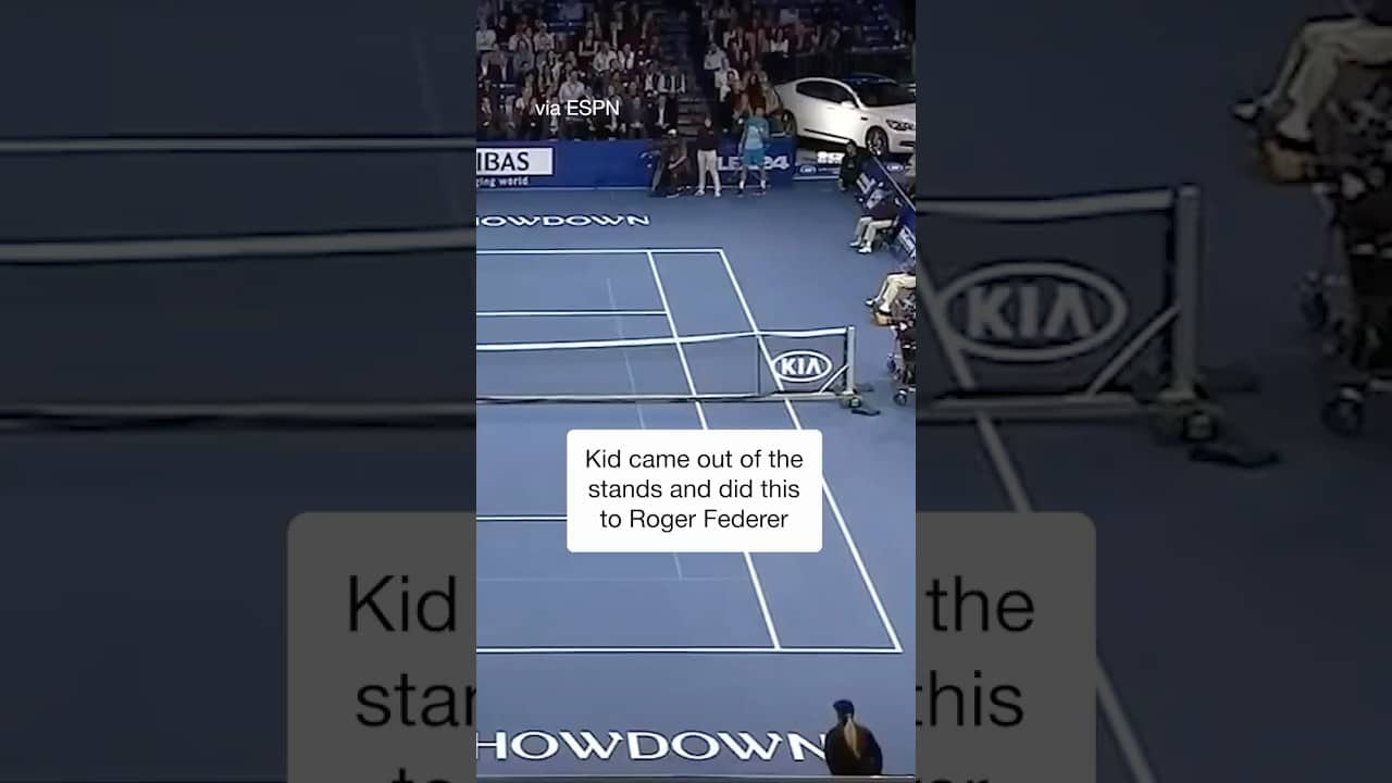 An unforgettable moment #rogerfederer #tennis