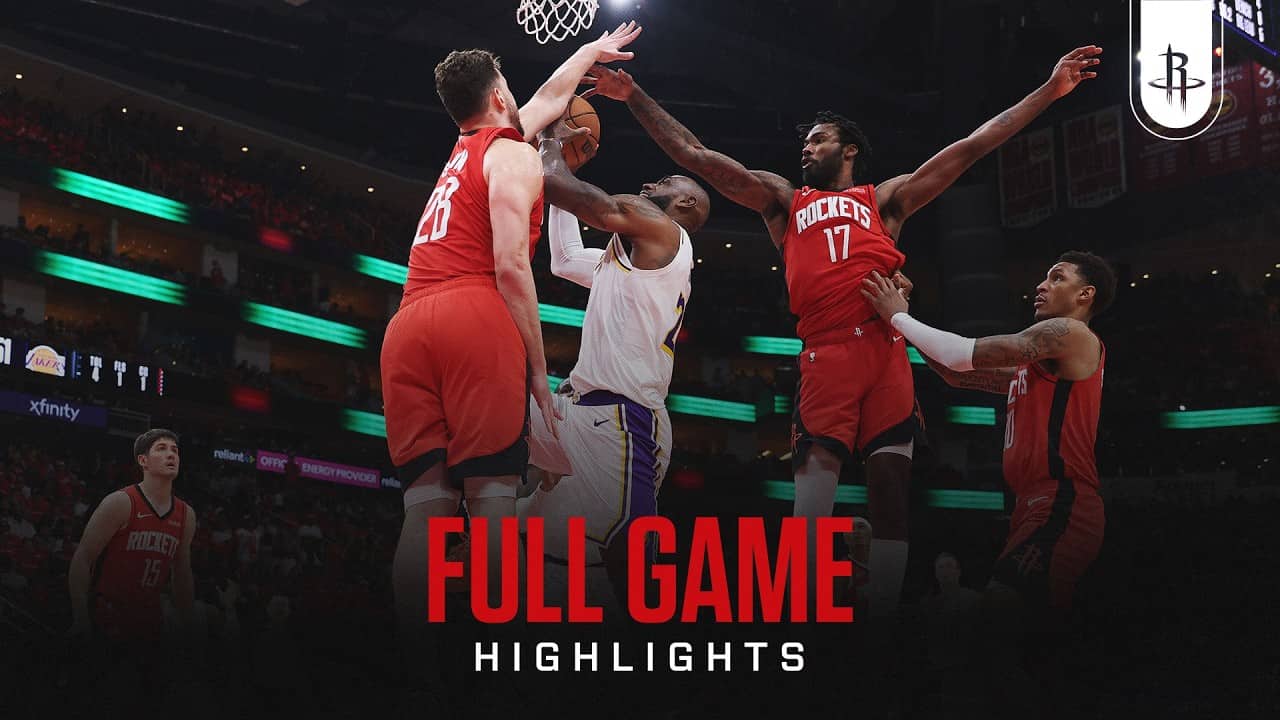 Houston Rockets Highlights vs. Los Angeles Lakers