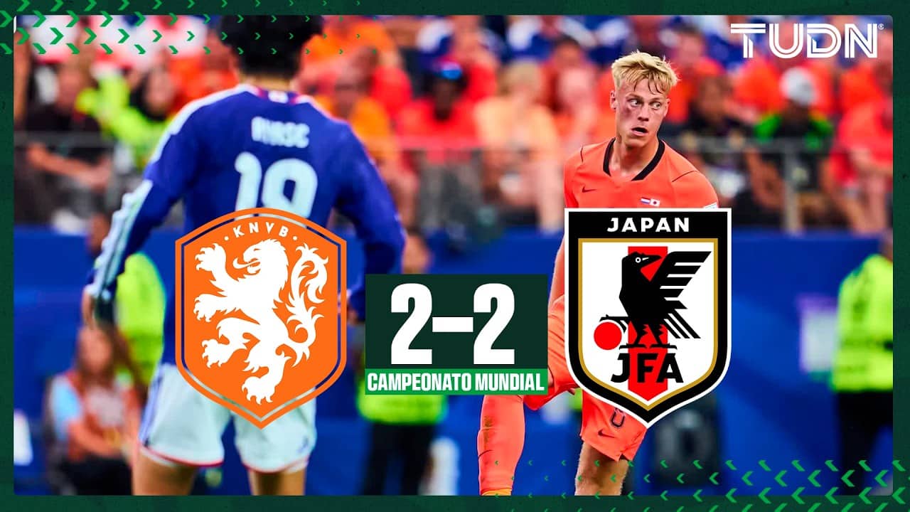 Japón le saca el empate a Países Bajos | TUDN