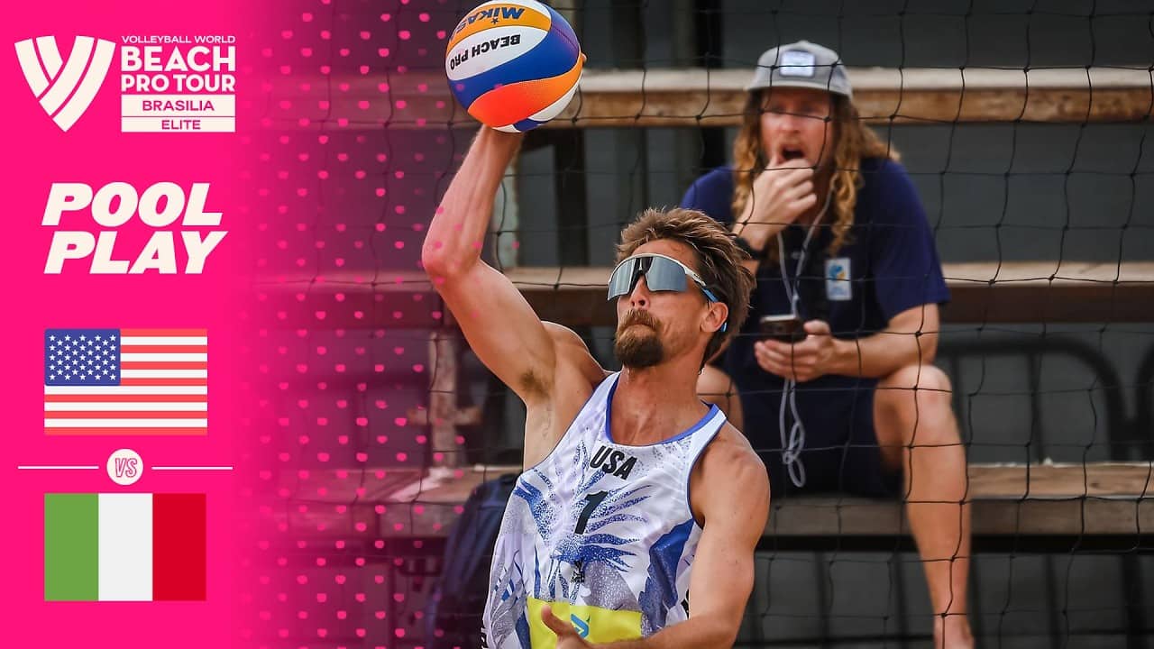 Crabb/Benesh vs. Cottafava/Dal Corso - Pool Play Highlights | Brasilia 2026 #BeachProTour