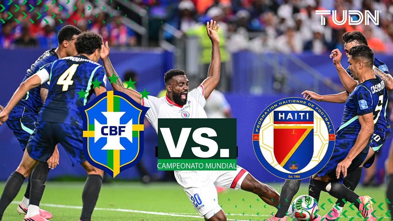 Brasil vence 3-0 a Haití y se posicionan primeros de grupo | TUDN