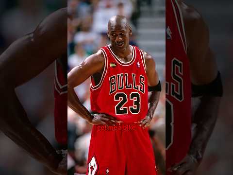 Michael Jordan hopped on a bicycle and did 100 miles just to say he did more than Richard Dent😭