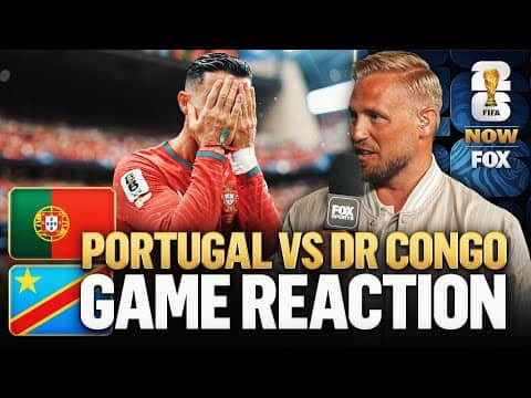 INSTANT REACTION🚨 FIFA World Cup Now reacts to DR Congo's 1-1 draw vs Cristiano Ronaldo, Portugal