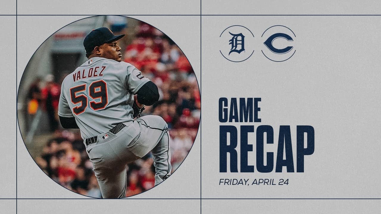 Tigers vs. Reds Highlights | 4/24/26