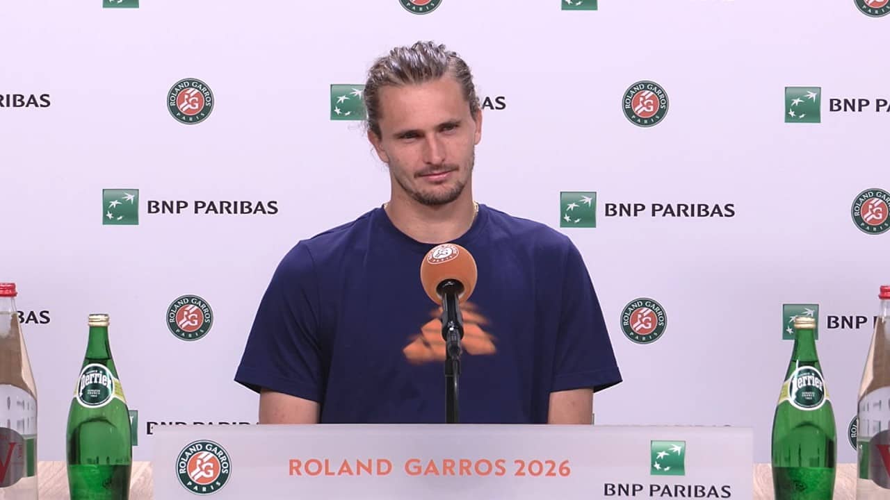 Roland-Garros 2026 - Alexander Zverev Reaches French Open Final: "I didn't see myself as a favorite"