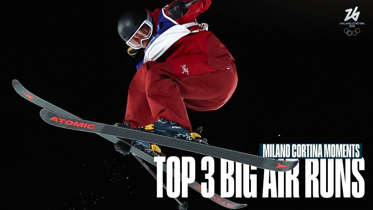 TOP 3 🎿 Women's Freestyle Skiing Big Air Scores | Milano Cortina Moments