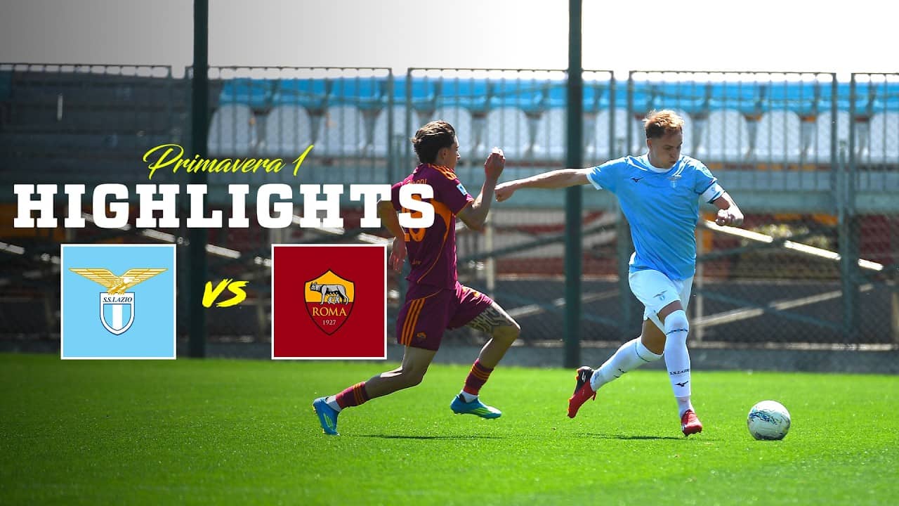 📽️ PARI A RETI BIANCHE | LAZIO-ROMA 0-0 | HIGHLIGHTS PRIMAVERA 1
