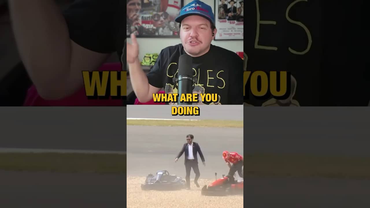 Big “Hello fellow kids” energy #silverstone #f1 #britishgp #lego