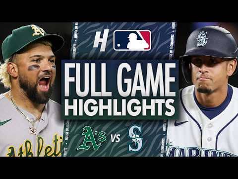 Athletics vs Seattle Mariners - FULL GAME HIGHLIGHTS 🔥 April 20, 2026 MLB Season