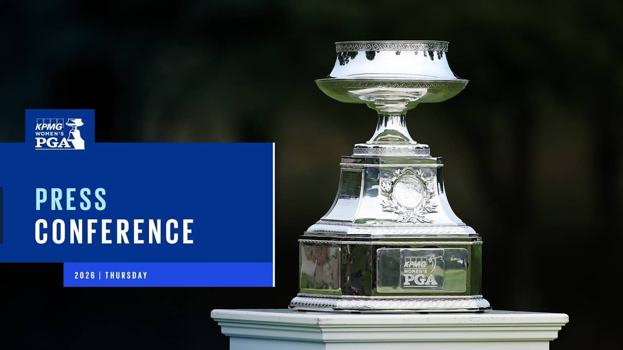 LIVE | Thursday | Press Conference | 2026 KPMG Women’s PGA Championship