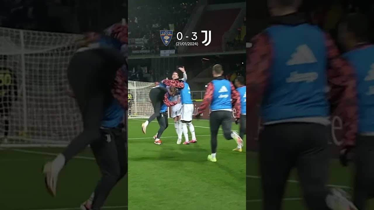 HIGHLIGHTS LECCE-JUVE #highlights #juventus #shorts