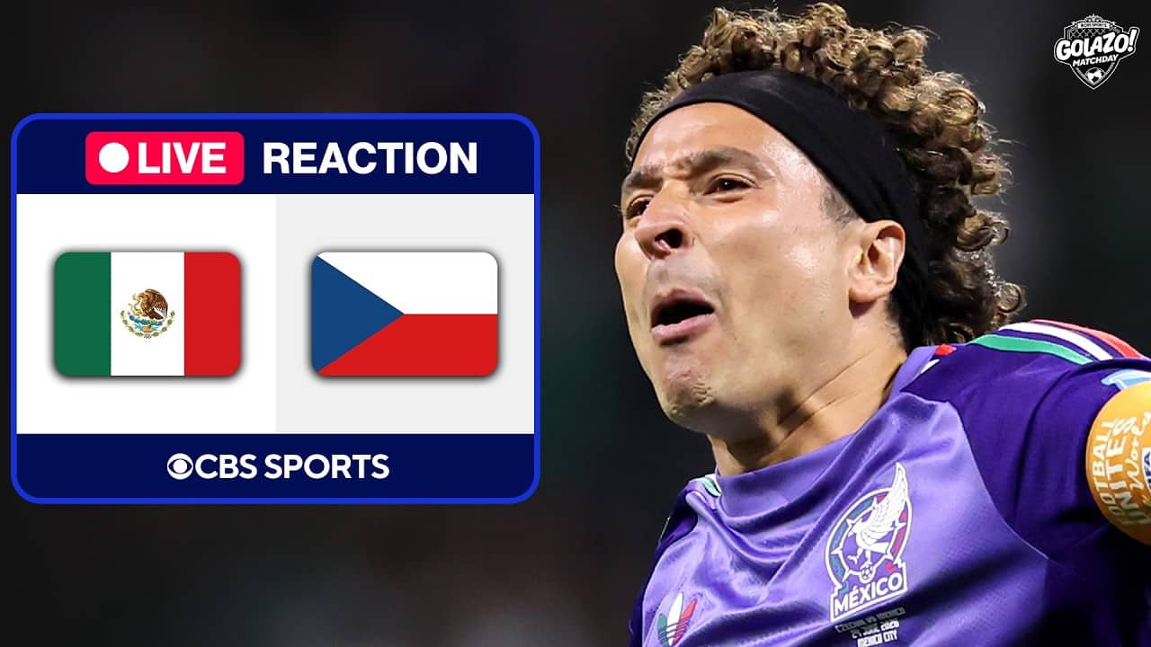 Scoreline LIVE: Czechia vs. Mexico REACTION