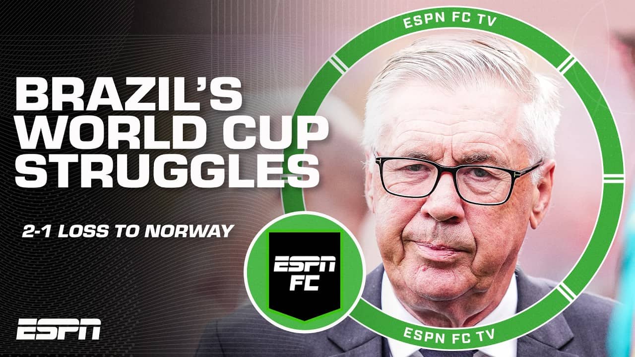 ‘BRAZIL ARE A MESS’ 😳 Is Ancelotti to blame for Brazil’s World Cup struggles? | ESPN FC