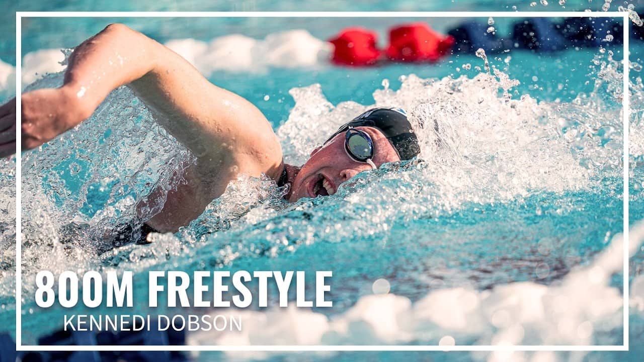 Kennedi Dobson Claims Third Win of Meet in 800M Freestyle | 2026 TYR Pro Swim Series Sacramento