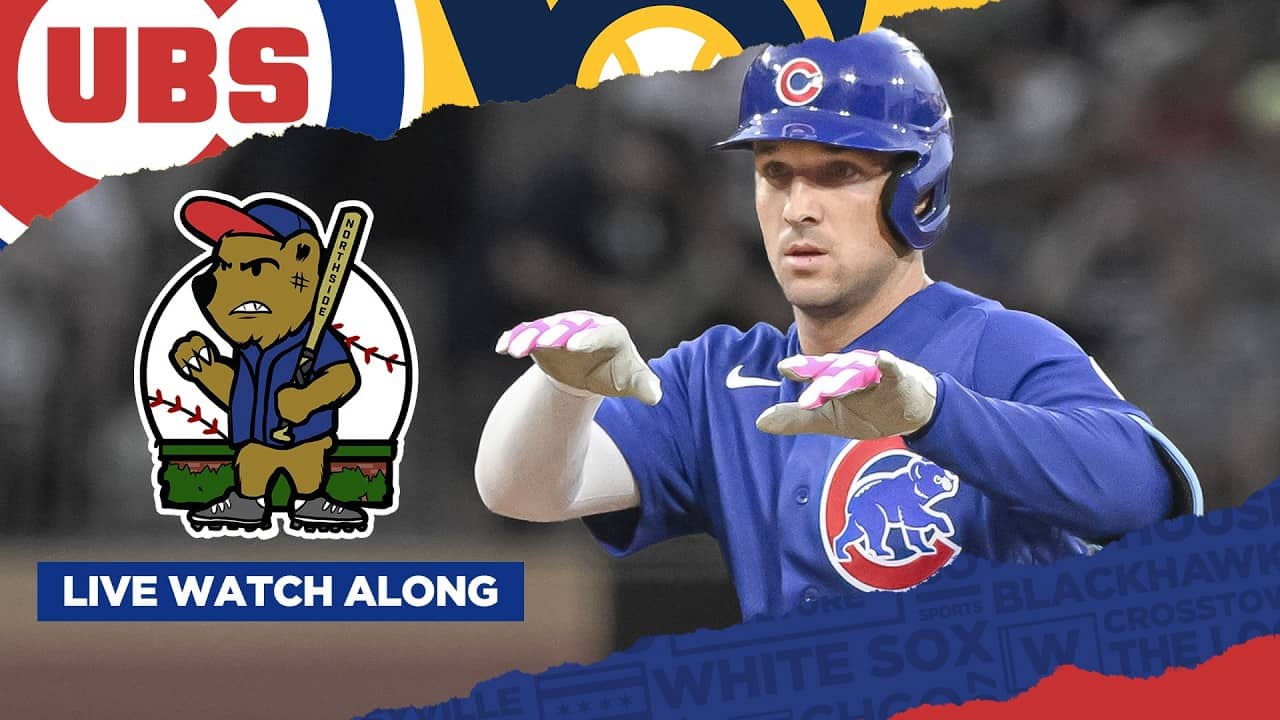 LIVE WATCH ALONG: Chicago Cubs vs. Brewers! Can Cubs MOUNT Comeback?!