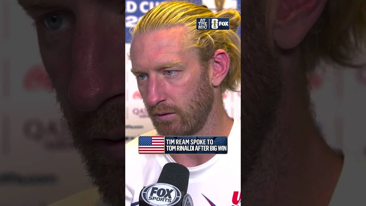 Fresh off the USMNT's win against Bosnia and Herzegovina, Tim Ream spoke with Tom Rinaldi