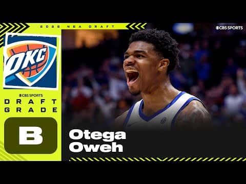 Otega Oweh selected No. 41 overall by Thunder | 2026 NBA Draft Grades & Instant Reaction