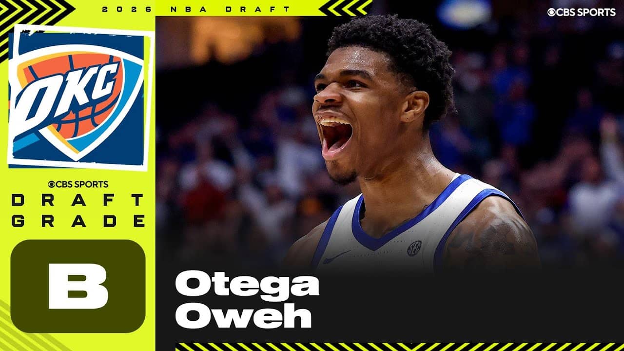 Otega Oweh selected No. 41 overall by Thunder | 2026 NBA Draft Grades & Instant Reaction