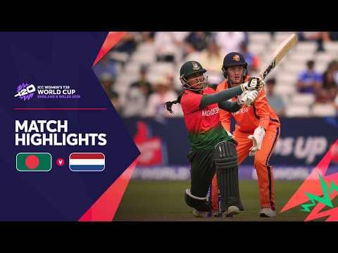 Bangladesh v Netherlands | Match Highlights | Women's #T20WorldCup 2026