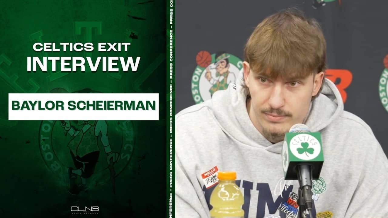 Baylor Scheierman on what he Learned from the Playoffs | Celtics Interview