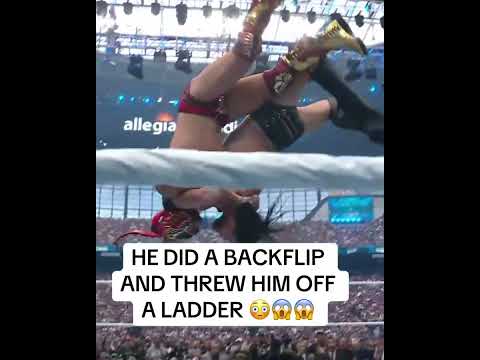 😮#WrestleMania