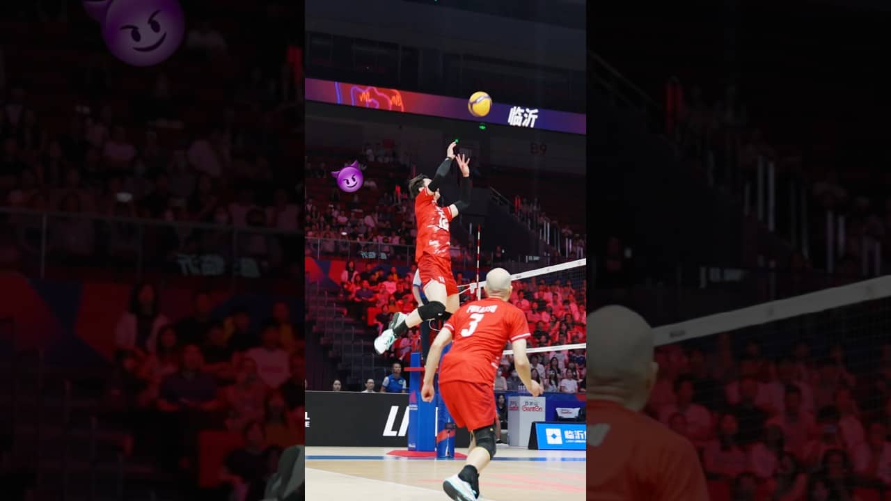 Nishida & Ran FOOLING the opponent 🤯👀🇯🇵 #japan #volleyball #vnl