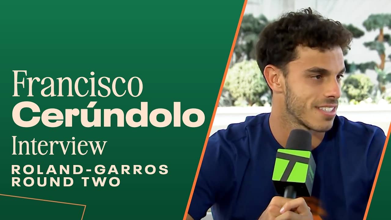 Francisco Cerundolo on his Brother's Win over Jannik Sinner | 2026 Roland Garros