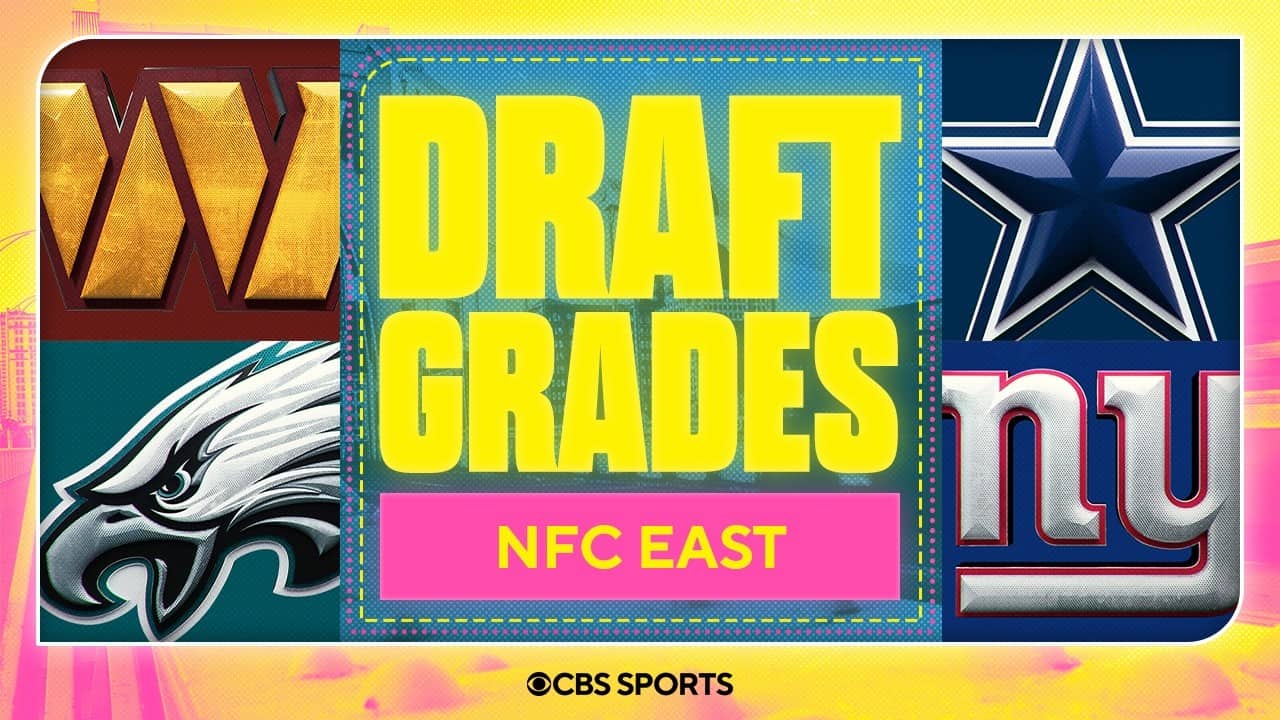 Draft Grades for EACH NFC East team | 2026 NFL Draft