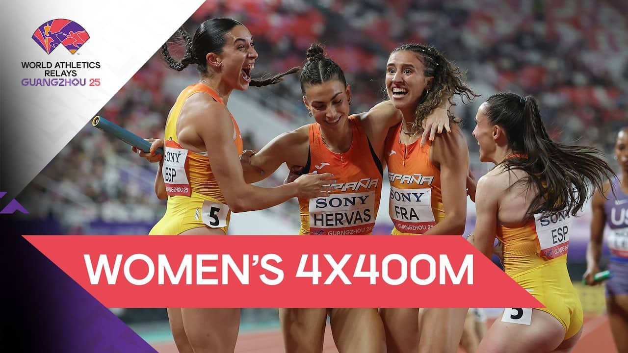 Full Women's 4x400m Heats & Final | World Athletics Relays Guangzhou 25