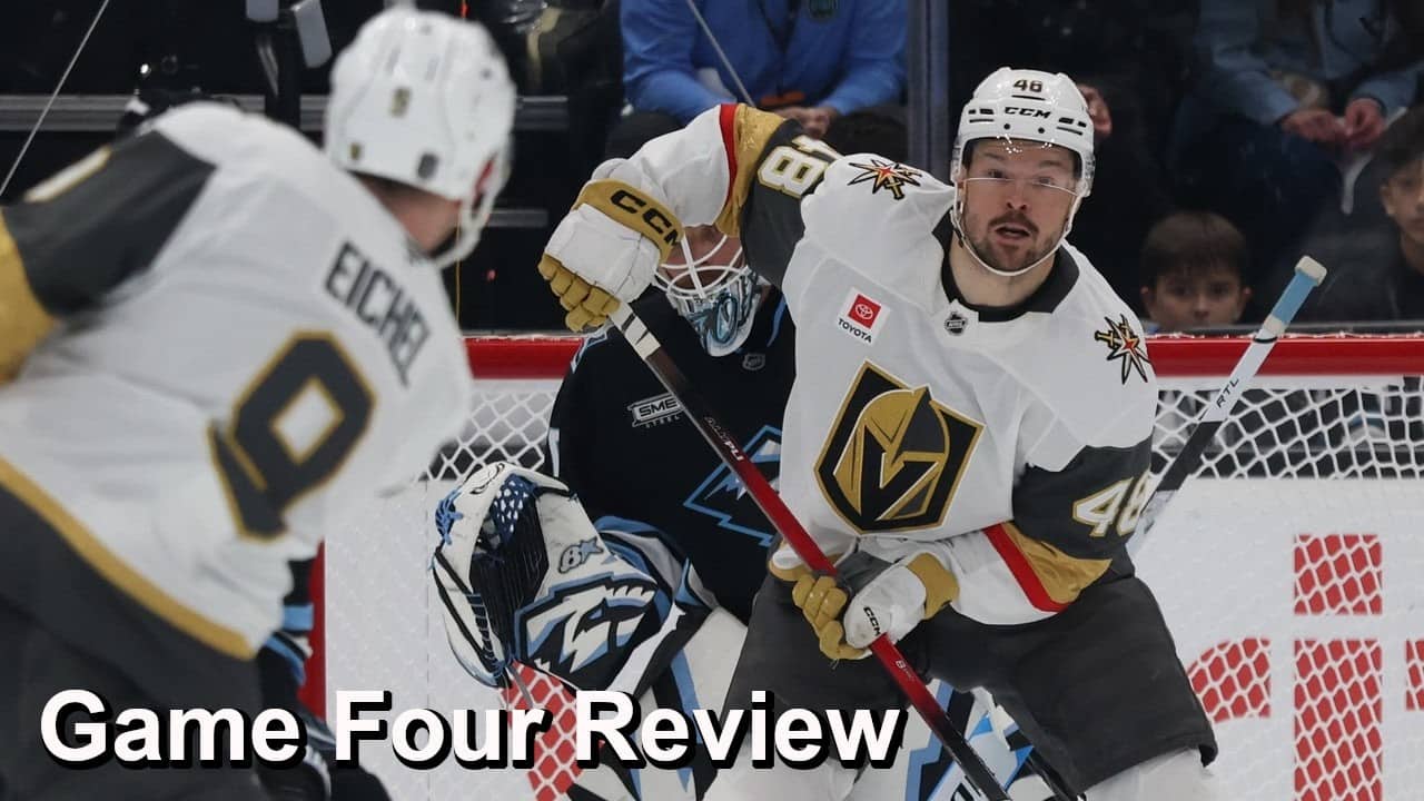 Game Four Review: Golden Knights vs Mammoth