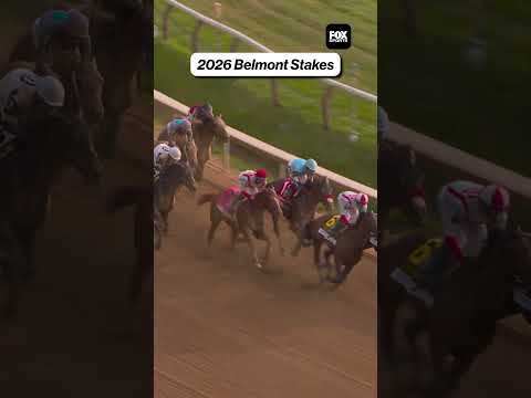 Golden Tempo has done it! The Kentucky Derby winner wins the 2026 Belmont Stakes!