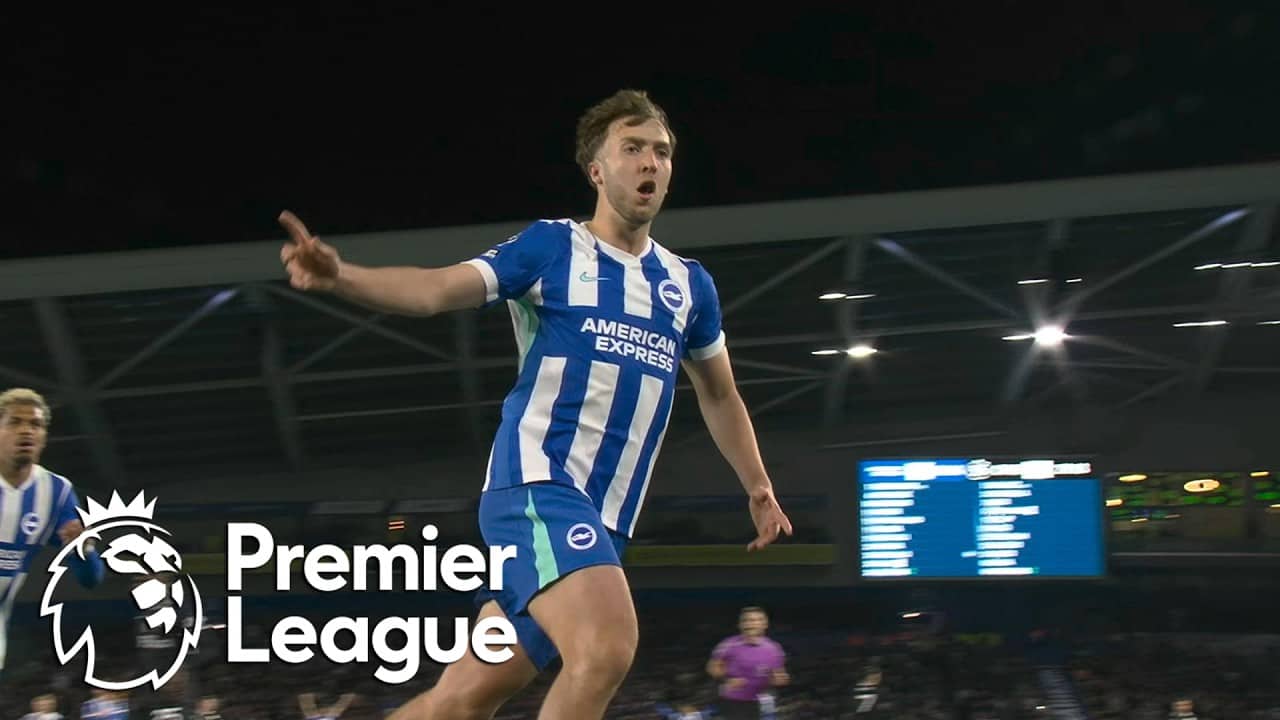 Jack Hinshelwood doubles Brighton's lead over Chelsea | Premier League | NBC Sports