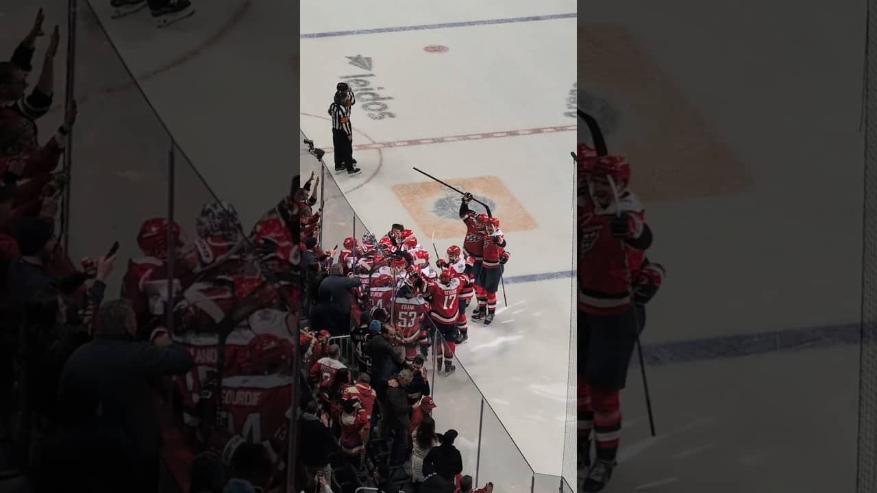 Caps Beat Canes in Overtime! Full Overtime Period, Game Winning Goal & Celebration #capswin #hockey