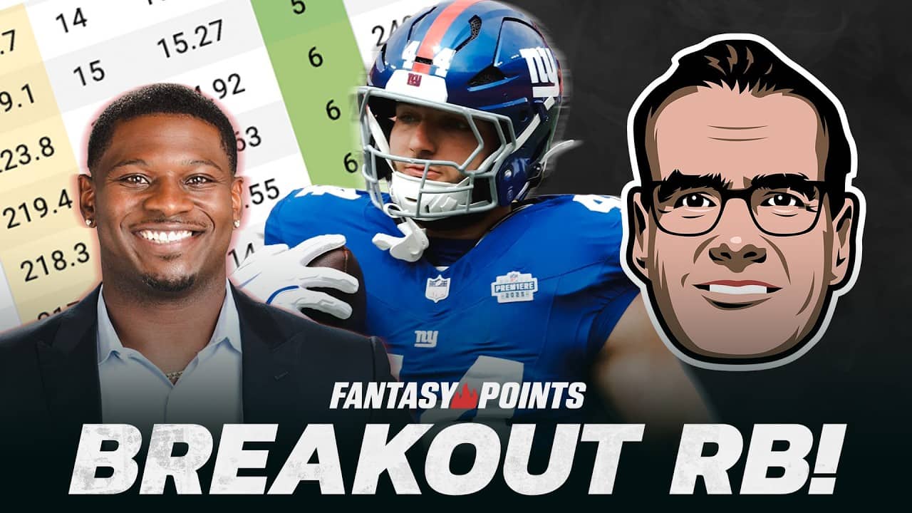 2026 Fantasy Football Breakout RBs with LaDainian Tomlinson