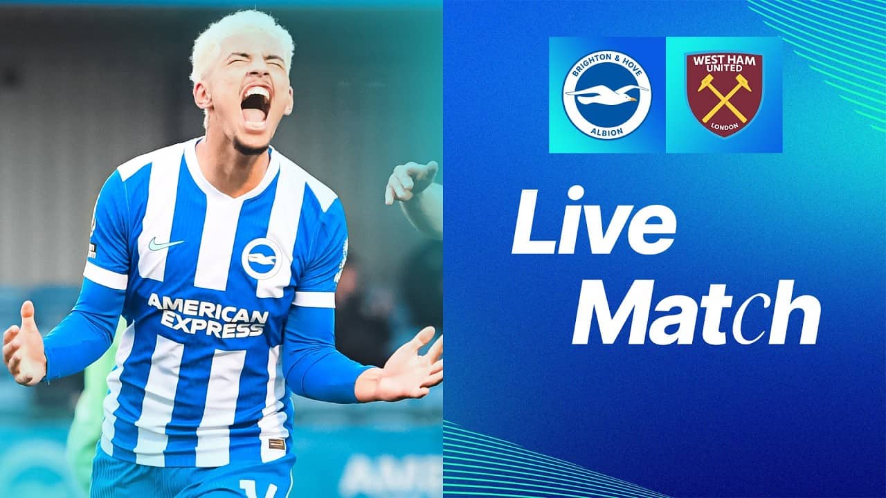 PL2 LIVE! Brighton v West Ham