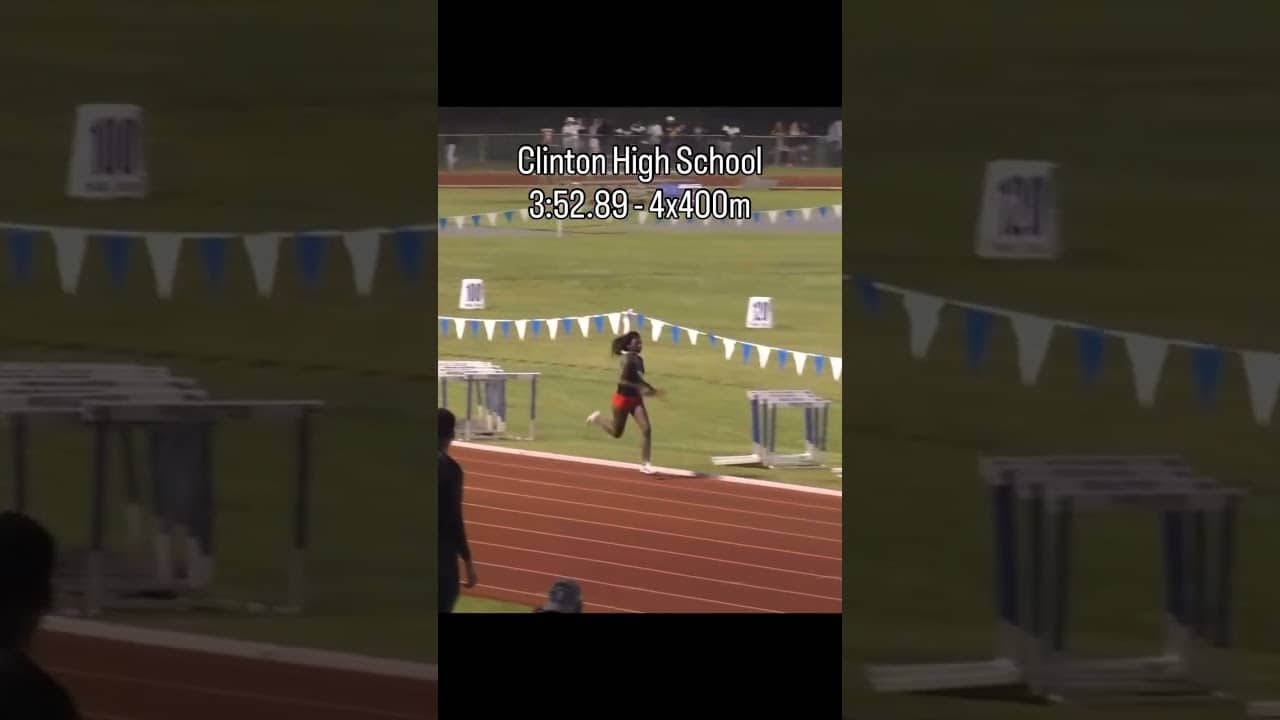 Mississippi State Record 4x400m from Clinton in 3:52.89