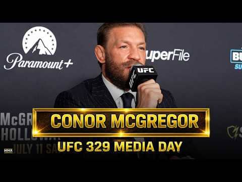 Conor McGregor Eyes Triple Crown Before UFC 329 Return, Talks His 'Truth' | UFC 329 | MMA Fighting
