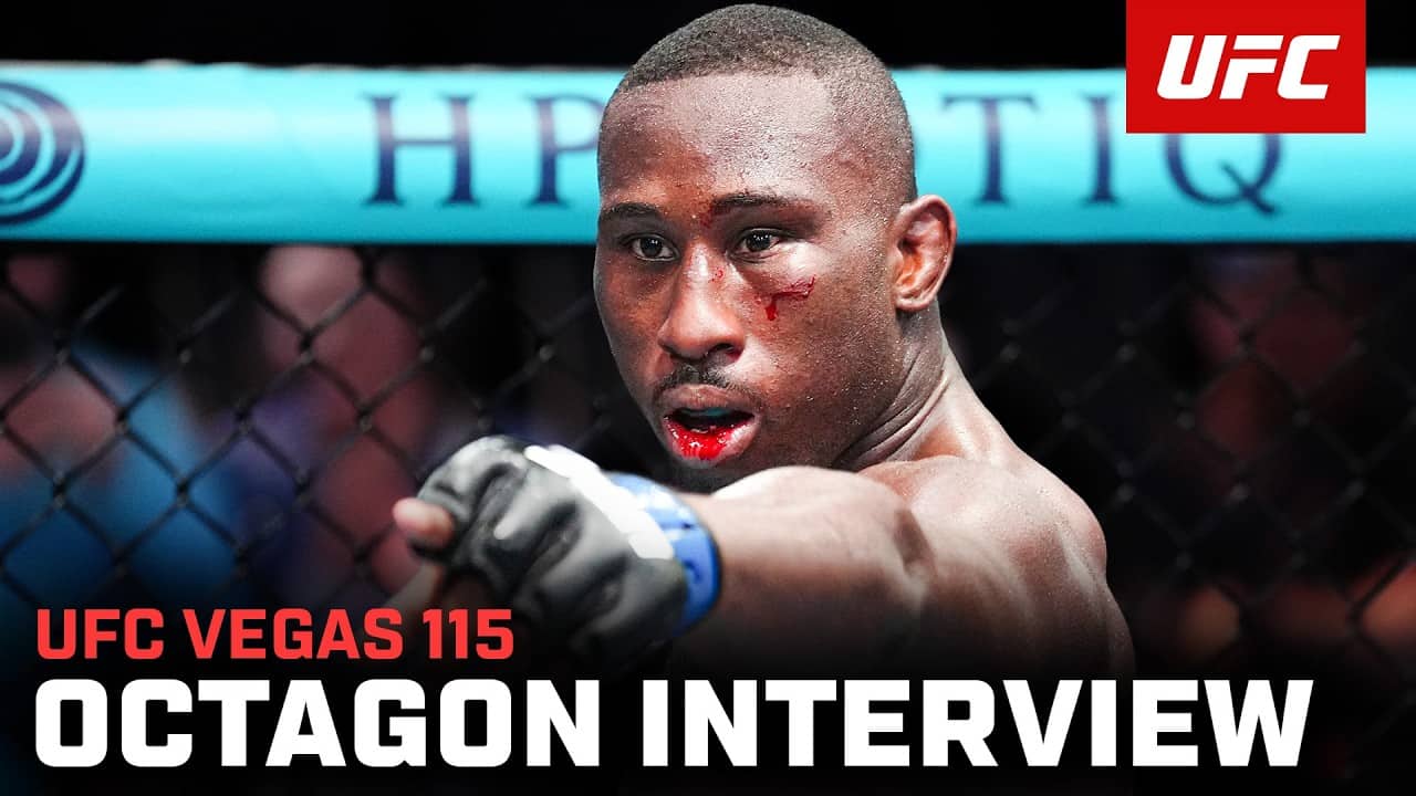 Tresean Gore Octagon Interview | UFC Vegas 115