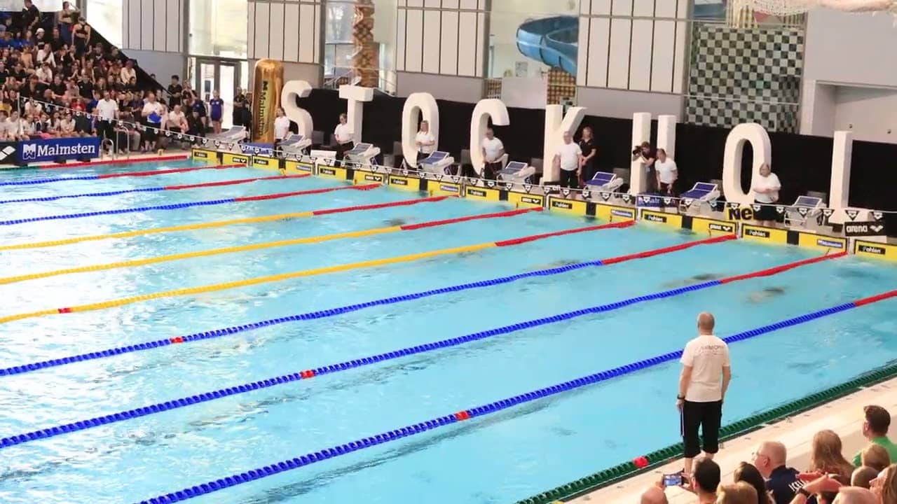 Men's 100 Back (Noah Verreth, 54.30) - Malmsten Swim Open Stockholm 2026