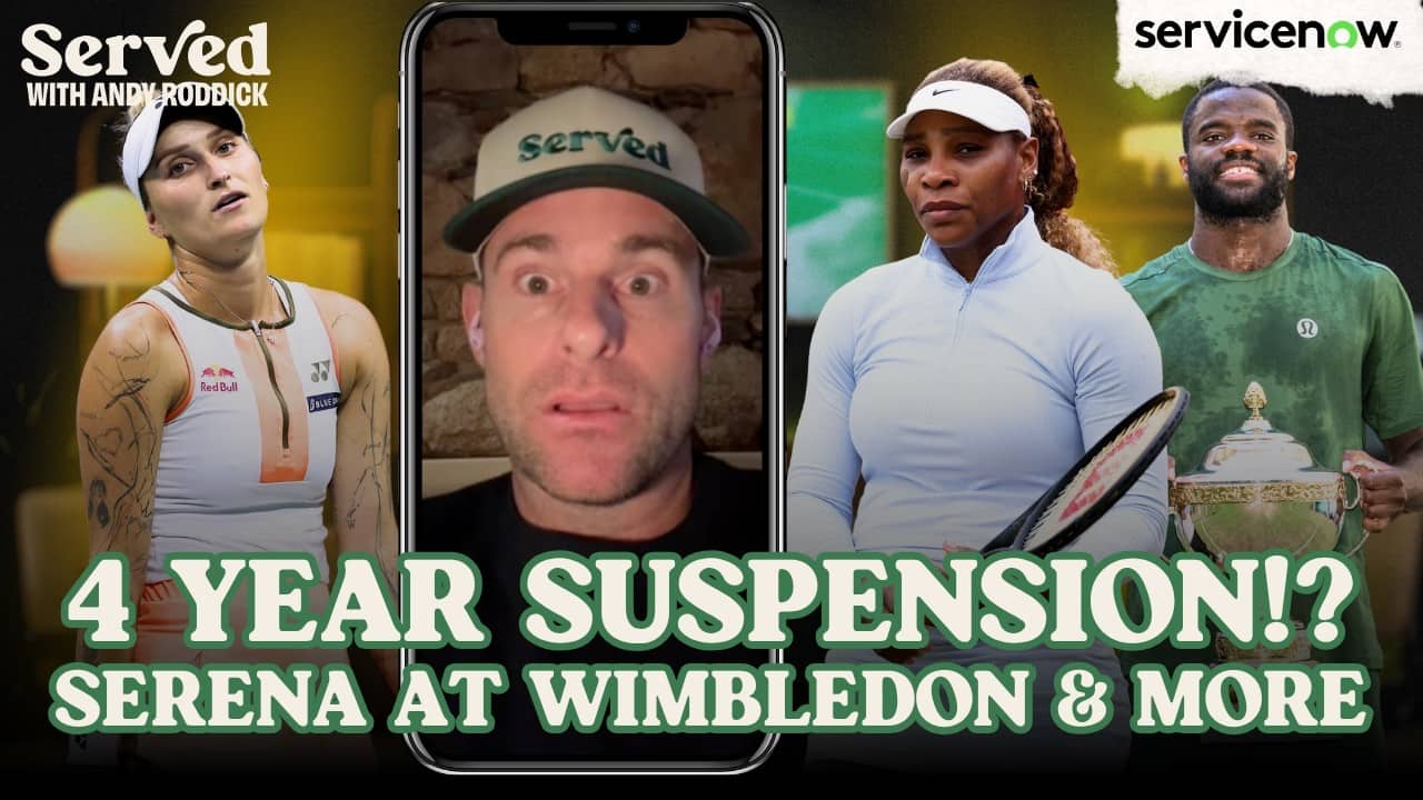 Serena's Wimbledon Wild Card, Vondrousova's Ban, Moutet's Fine & More