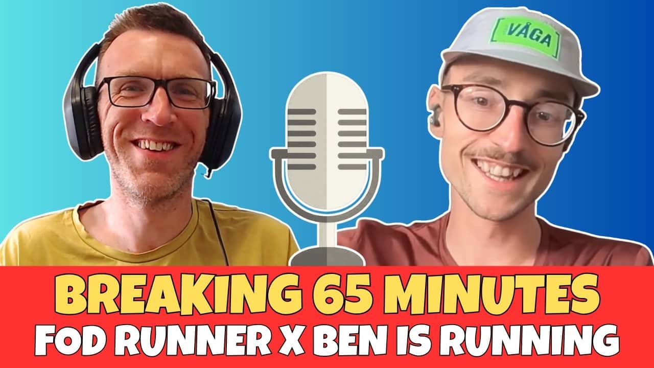 JOURNEY TO RUNNING A 64 MINUTE HALF MARATHON | FOD Runner X @BenIsRunning