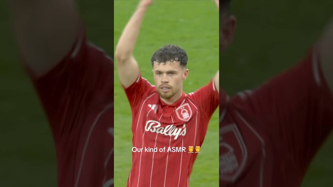 The sound of the ball hitting the back of the net. 😍