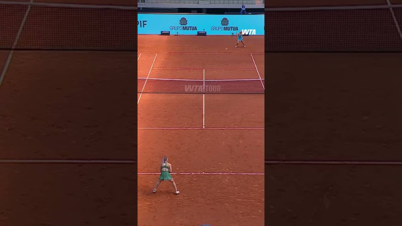 Marta Kostyuk played some sparkling tennis to book her place in the next round 💪 #MMOPEN