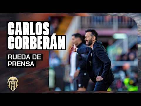 RUEDA DE PRENSA DE CARLOS CORBERÁN POSTERIOR AL VALENCIA CF - RC CELTA