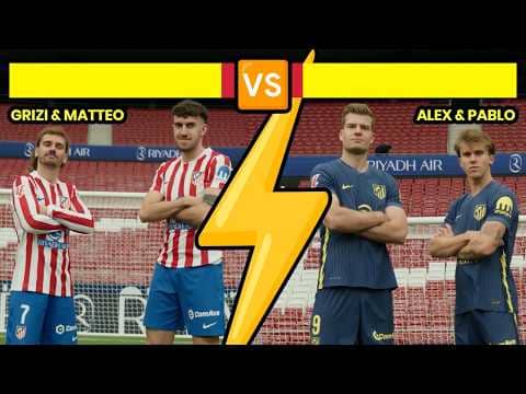 Riyadh Air presents 'The Atleti Boarding Challenge', starring Griezmann, Ruggeri, Sørloth & Barrios