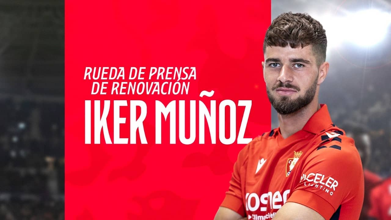 Rueda de prensa de renovación de Iker Muñoz | 15.04.2026
