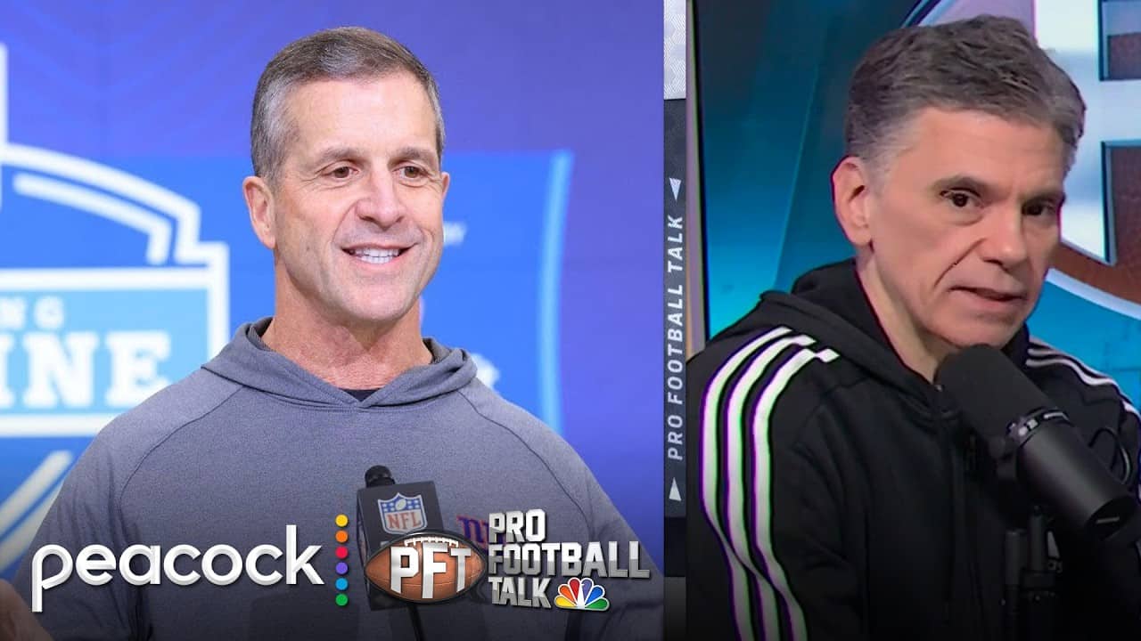 Will John Harbaugh be able to 'reshape' the New York Giants? | Pro Football Talk | NFL on NBC