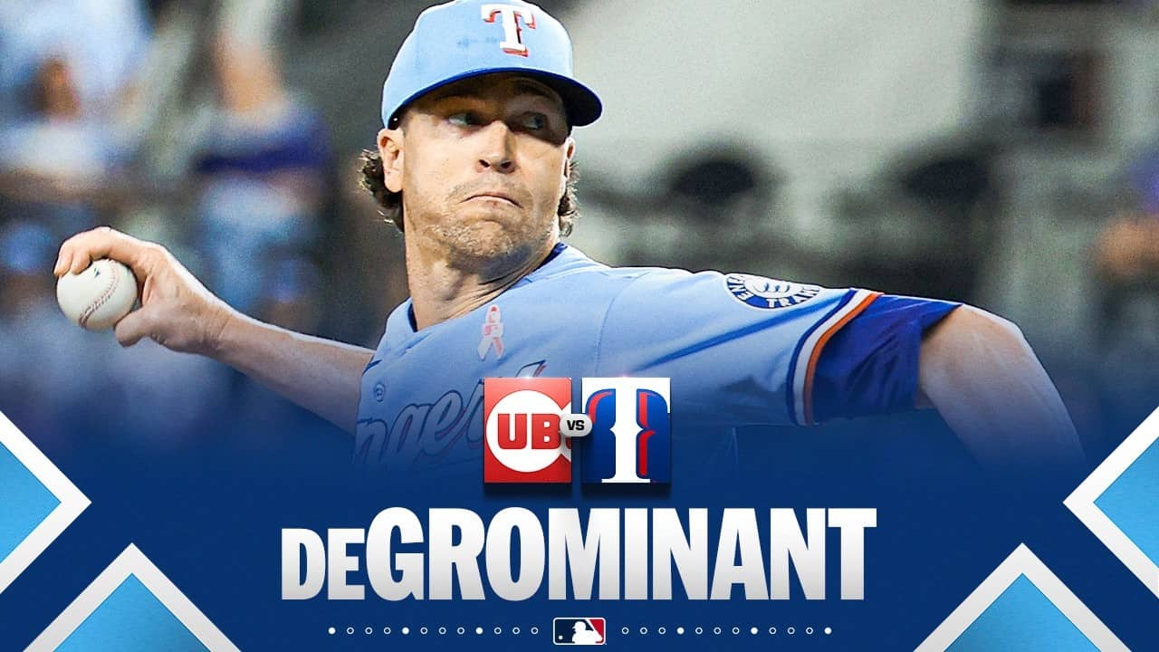 ALL 10 STRIKEOUTS from Jacob deGrom's masterful start! 🔥 | MLB Highlights