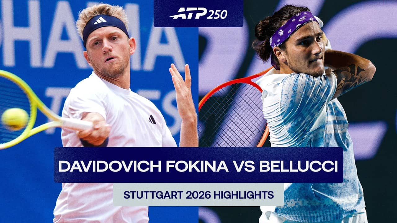 Alejandro Davidovich Fokina vs. Mattia Bellucci Highlights | Stuttgart 2026 Round 1